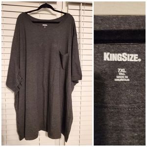 KingSize Short Sleeve Pocket T-shirt 7XL Tall